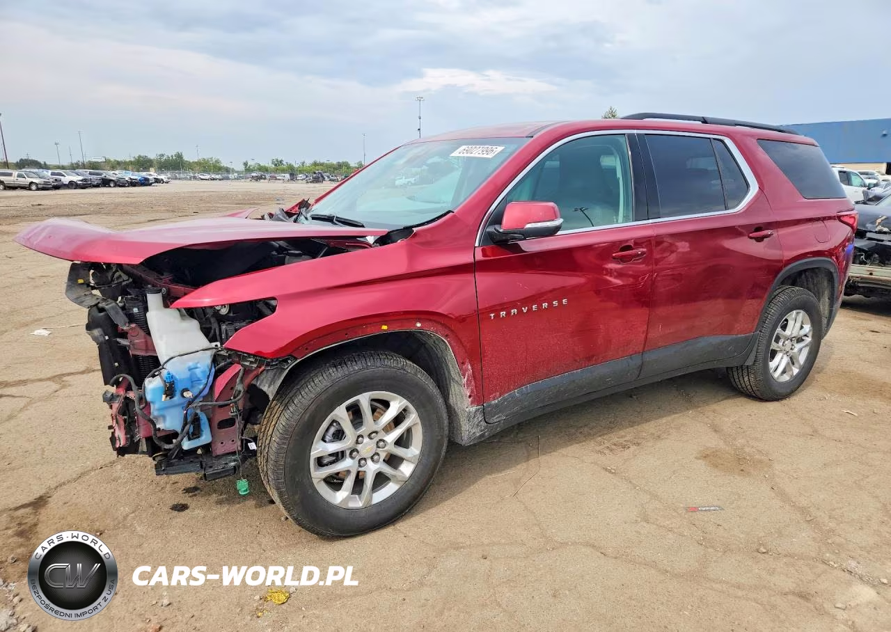 2021 Chevrolet Traverse Lt VIN:1GNERGKW4MJ128285 - 1