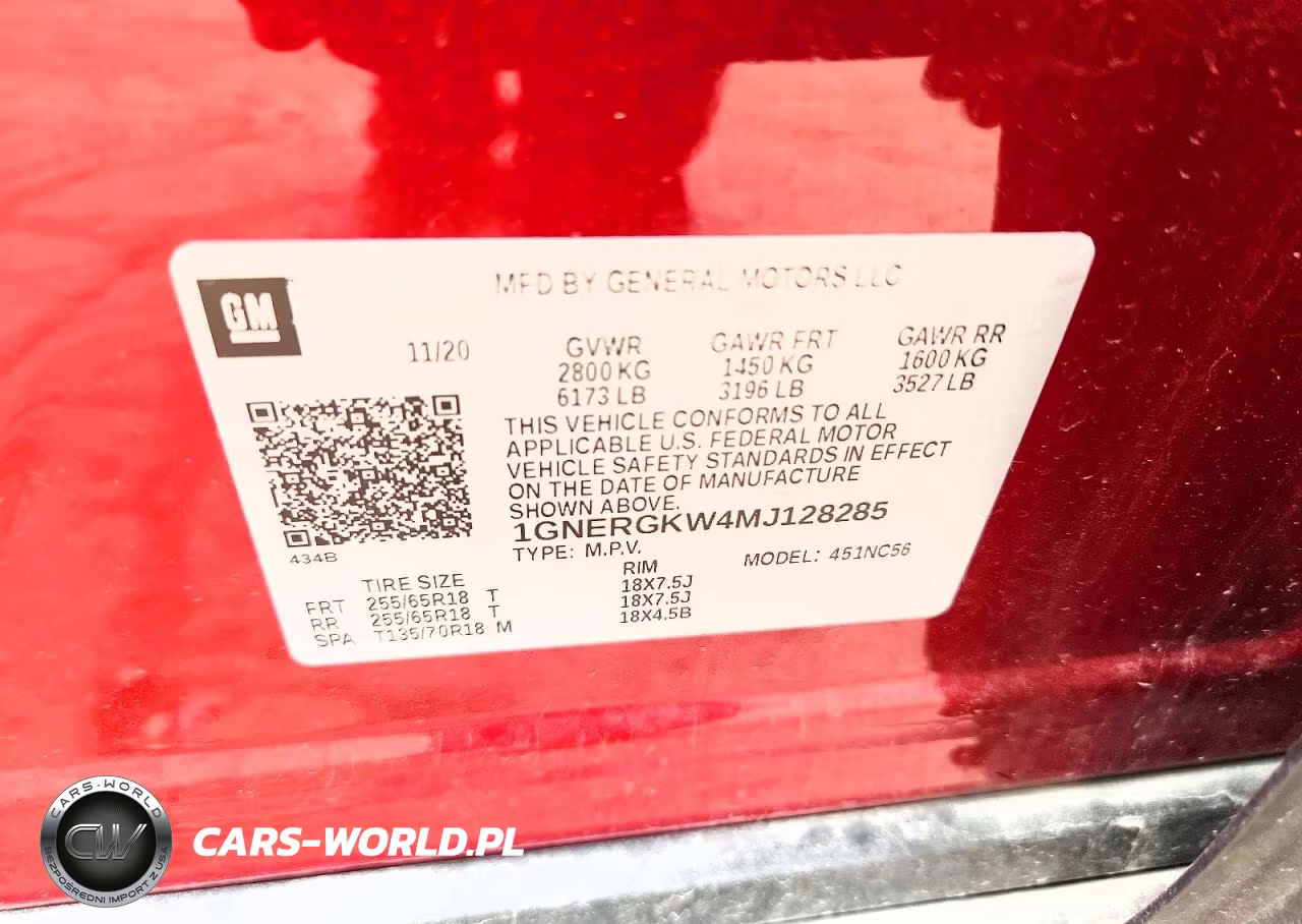 2021 Chevrolet Traverse Lt VIN:1GNERGKW4MJ128285 - 12
