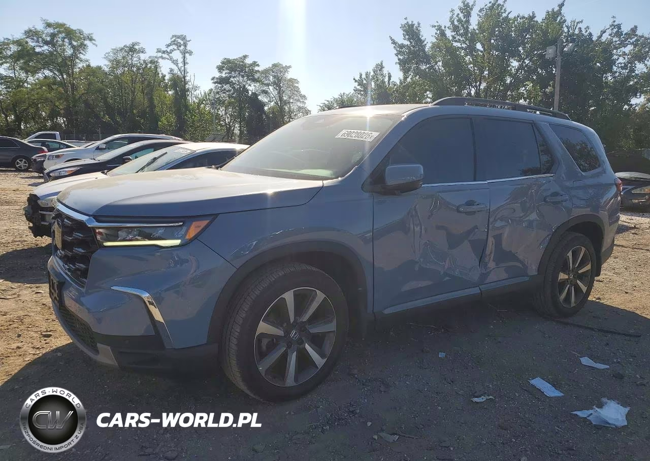 2025 Honda Pilot Touring VIN:5FNYG1H70SB097212 - 1