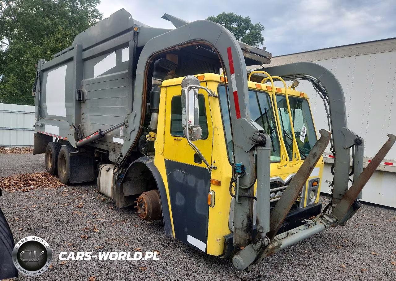 2015 Mack Leu613 Refuse Truck VIN:1M2AU02CXFM008796 - 4