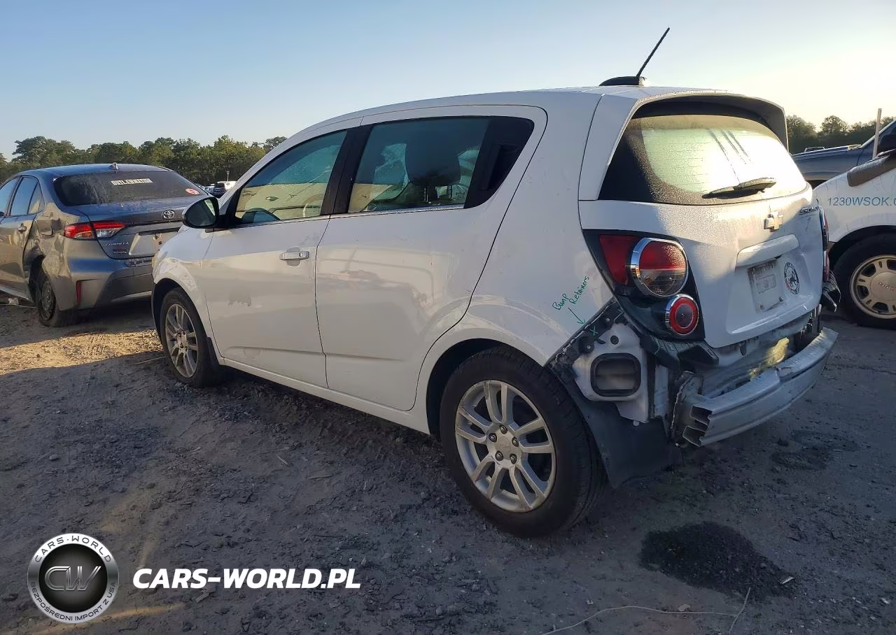 2015 Chevrolet Sonic Lt VIN:1G1JC6SH4F4139088 - 2