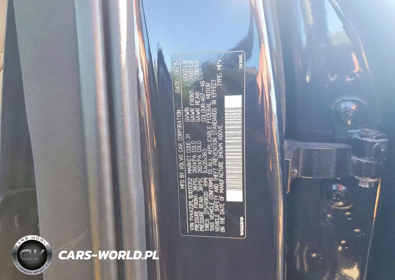 2016 Volvo Xc90 T6 VIN:YV4A22PL1G1013352 - 13