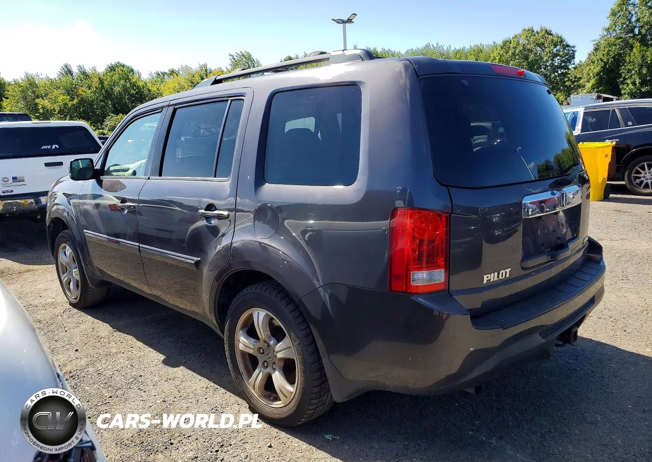2013 Honda Pilot Exl VIN:5FNYF4H66DB032167 - 2