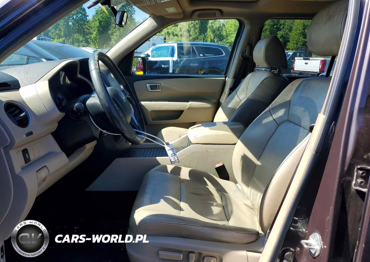 2013 Honda Pilot Exl VIN:5FNYF4H66DB032167 - 7