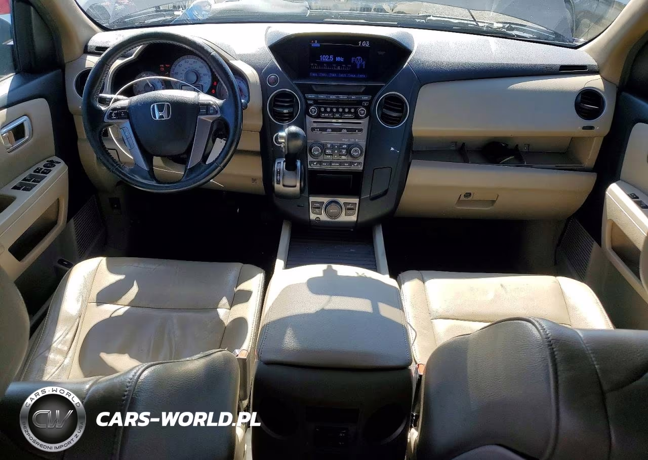 2013 Honda Pilot Exl VIN:5FNYF4H66DB032167 - 8