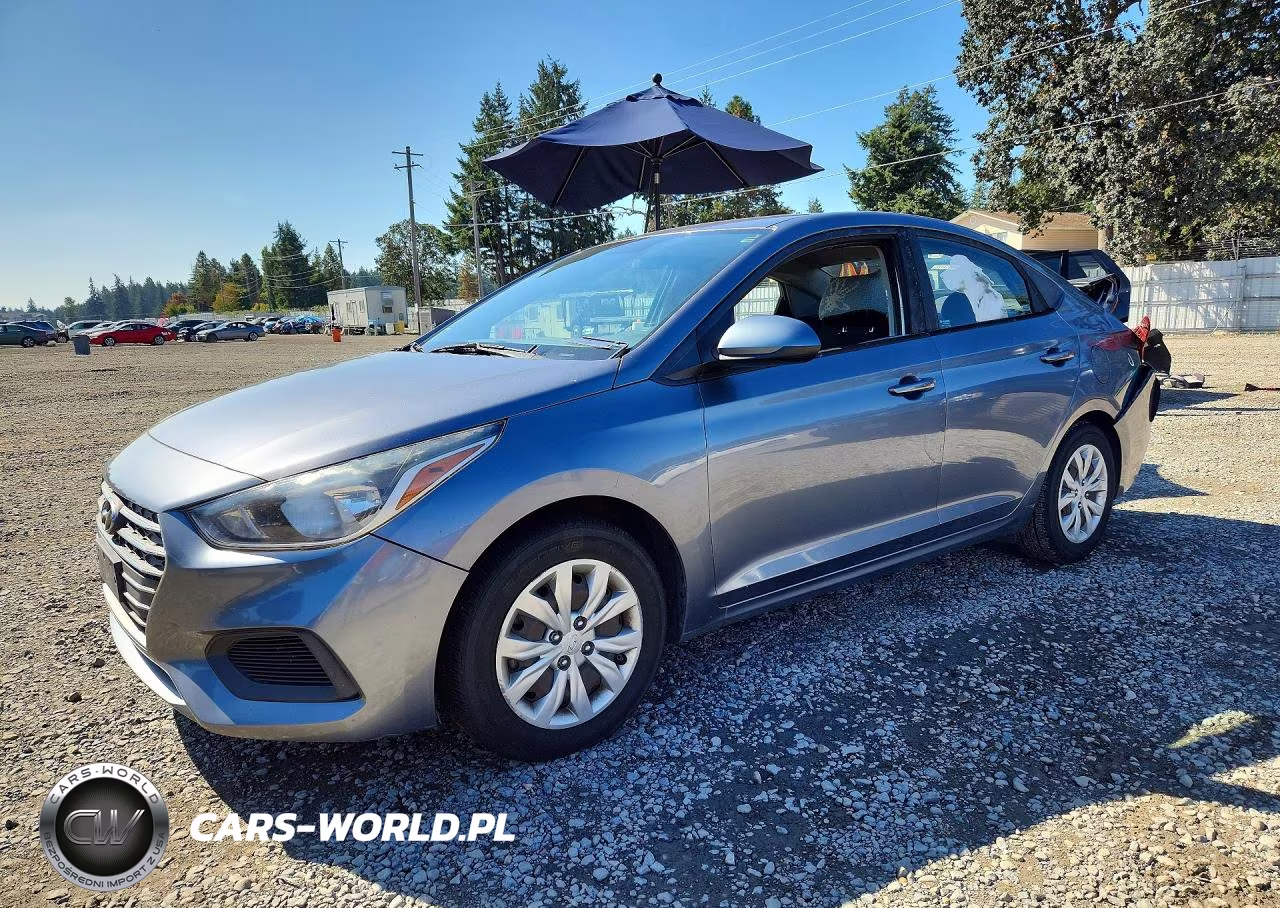 2019 Hyundai Accent Se VIN:3KPC24A30KE041729 - 1