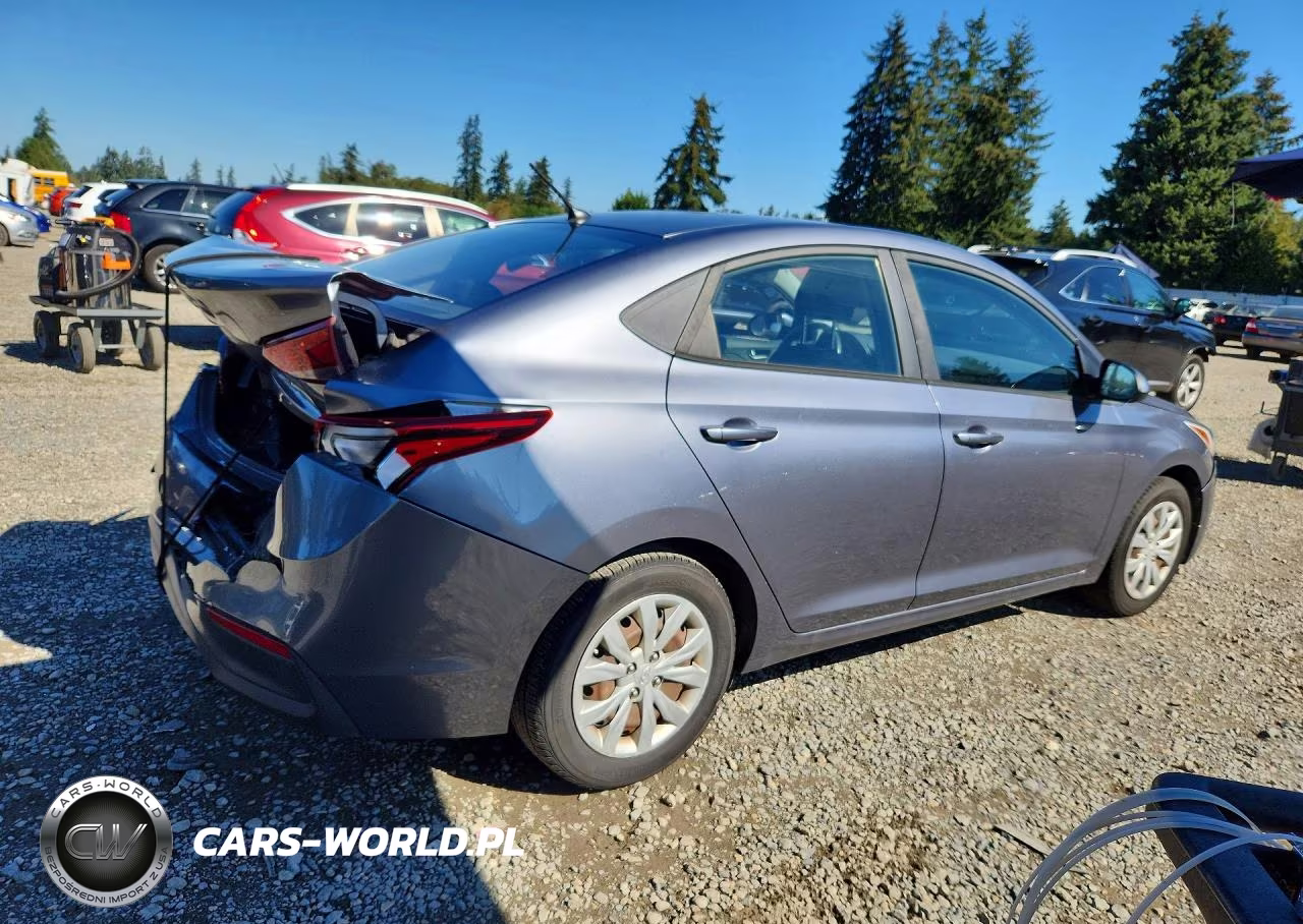 2019 Hyundai Accent Se VIN:3KPC24A30KE041729 - 3