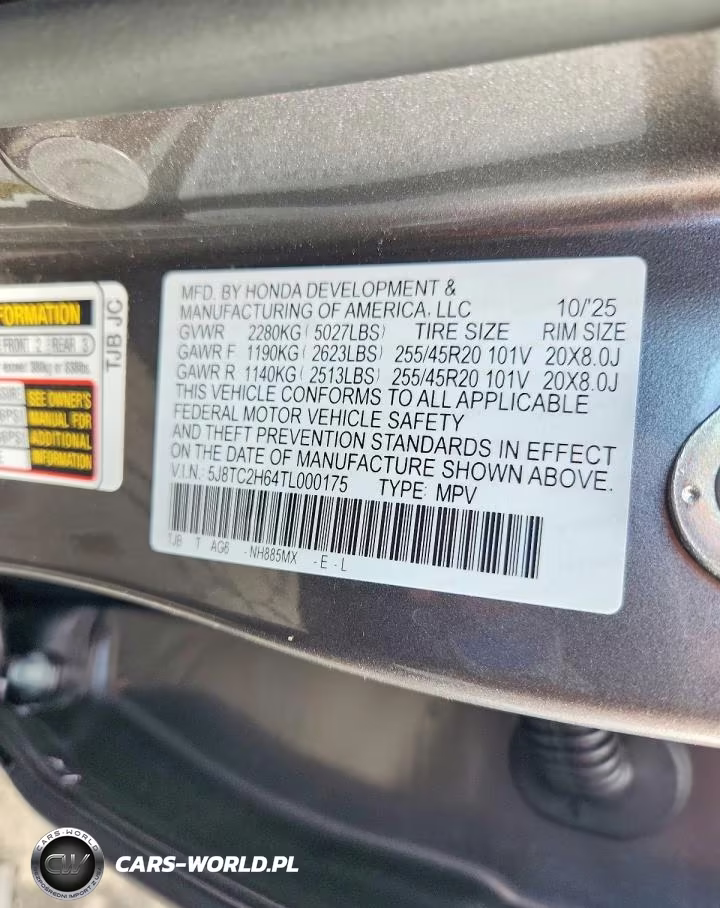 2026 Acura Rdx A-Spec VIN:5J8TC2H64TL000175 - 12