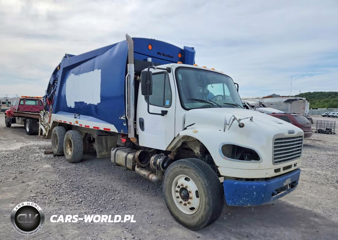 2014 Freightliner Business Class M2 Refuse Truck VIN:1FVHCYCY8EHFT6124 - 4