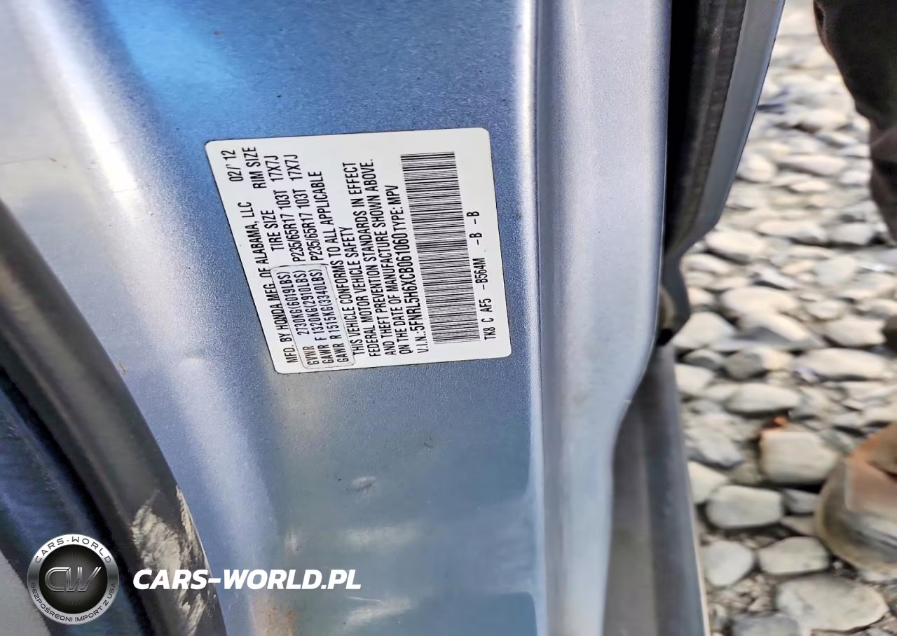 2012 Honda Odyssey Exl VIN:5FNRL5H6XCB061060 - 13