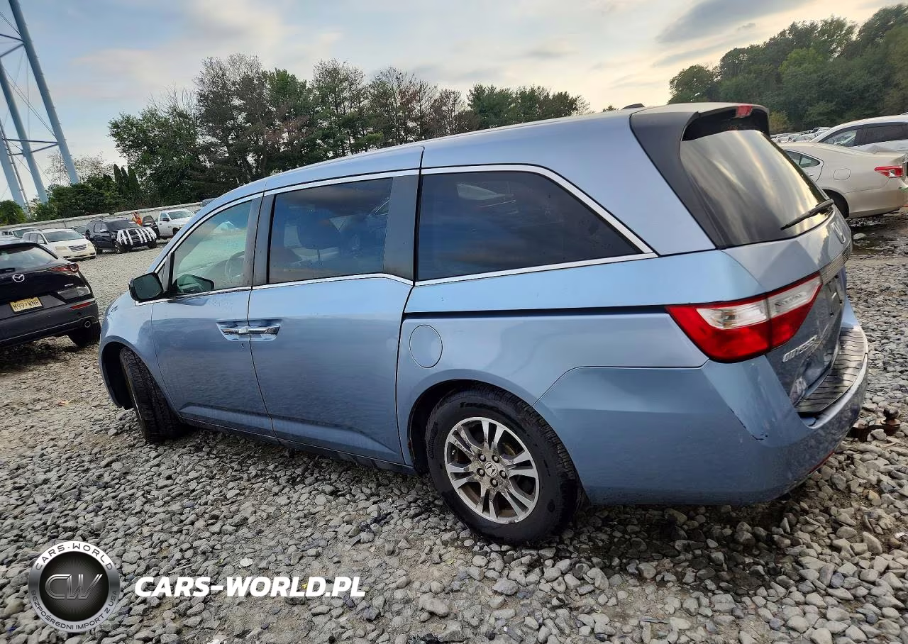 2012 Honda Odyssey Exl VIN:5FNRL5H6XCB061060 - 2
