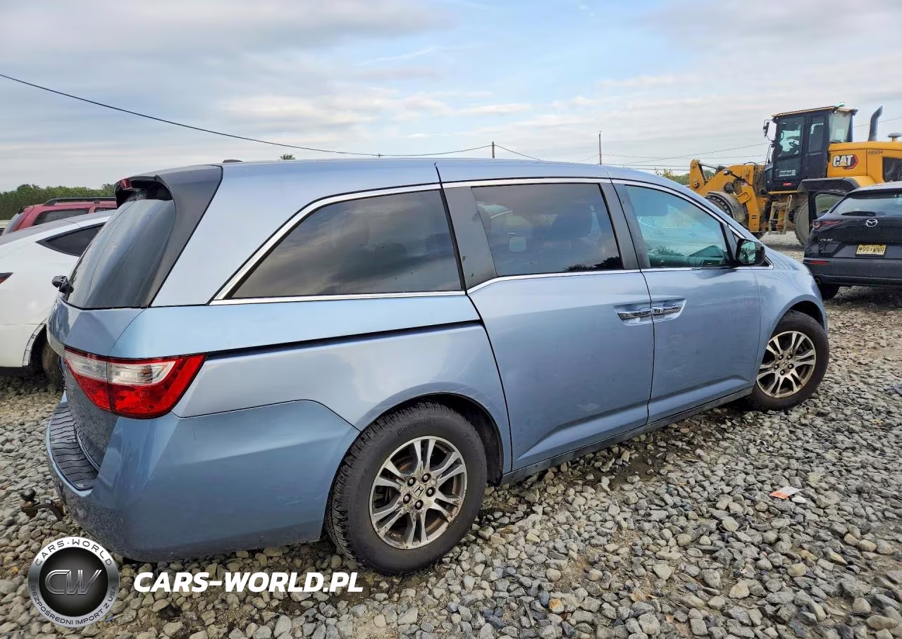 2012 Honda Odyssey Exl VIN:5FNRL5H6XCB061060 - 3