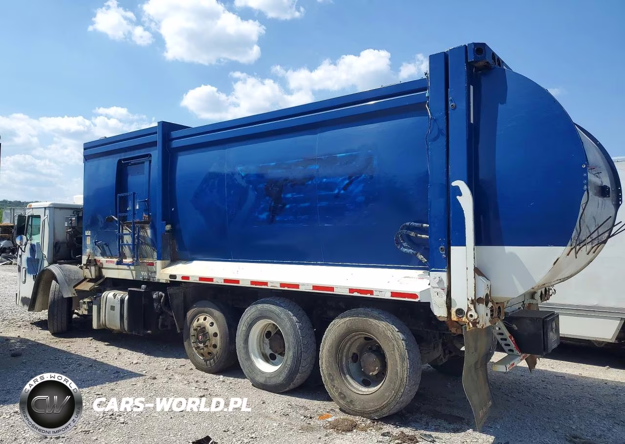 2015 Mack Leu600 Refuse Truck VIN:1M2AU04C0FM009212 - 2