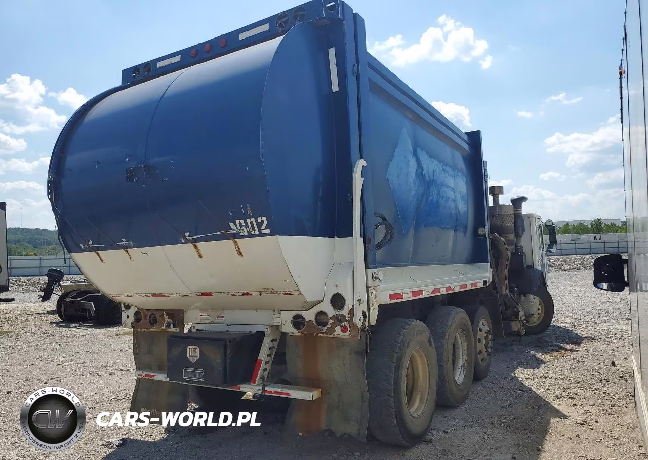 2015 Mack Leu600 Refuse Truck VIN:1M2AU04C0FM009212 - 3