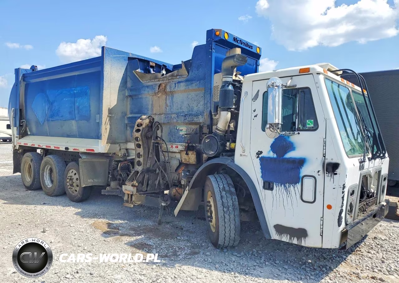2015 Mack Leu600 Refuse Truck VIN:1M2AU04C0FM009212 - 4
