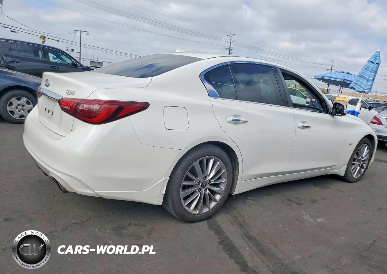 2018 Infiniti Q50 3.0T Luxe VIN:JN1EV7AP0JM363861 - 3