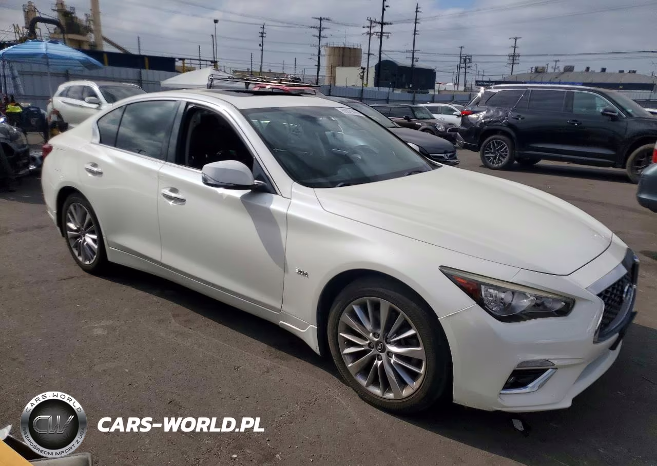 2018 Infiniti Q50 3.0T Luxe VIN:JN1EV7AP0JM363861 - 4