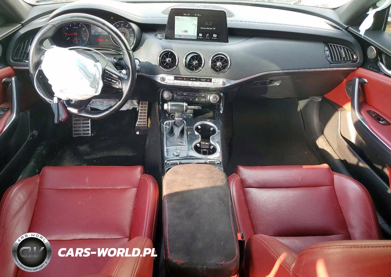2021 Kia Stinger Gt-Line VIN:KNAE15LA6M6094941 - 8