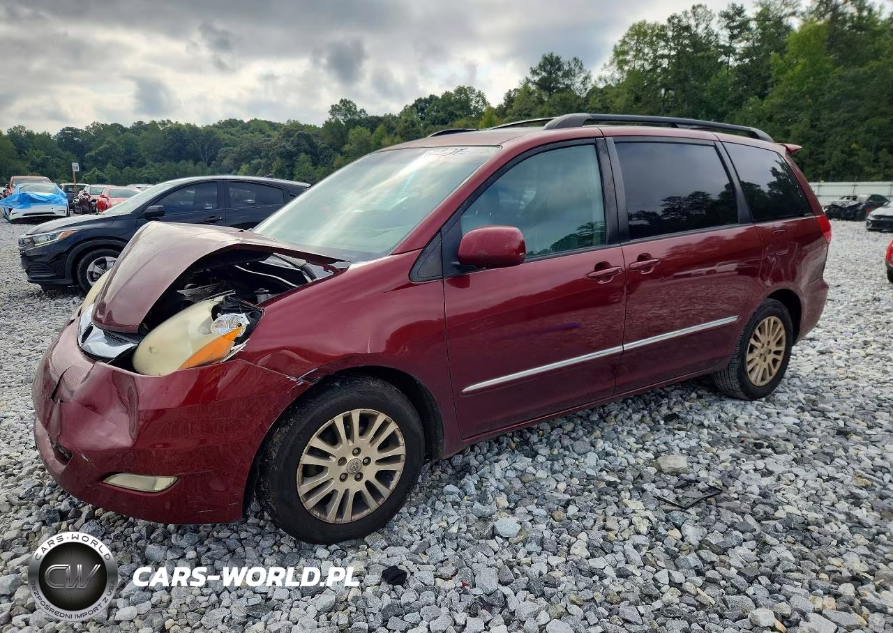 2008 Toyota Sienna Xle Limited VIN:5TDZK22C08S123133 - 1