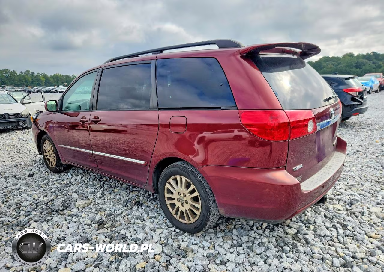 2008 Toyota Sienna Xle Limited VIN:5TDZK22C08S123133 - 2