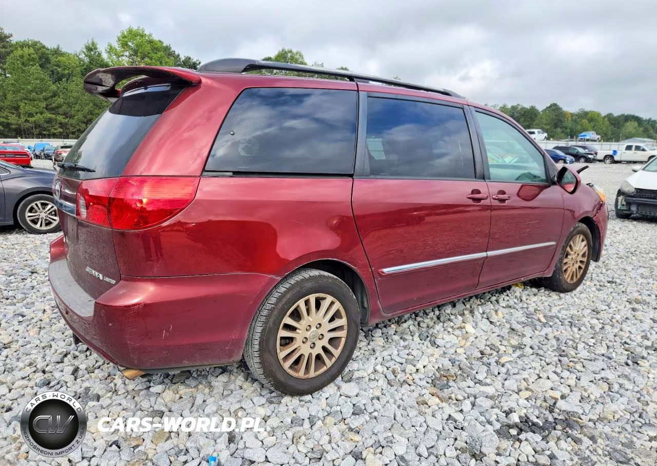 2008 Toyota Sienna Xle Limited VIN:5TDZK22C08S123133 - 3