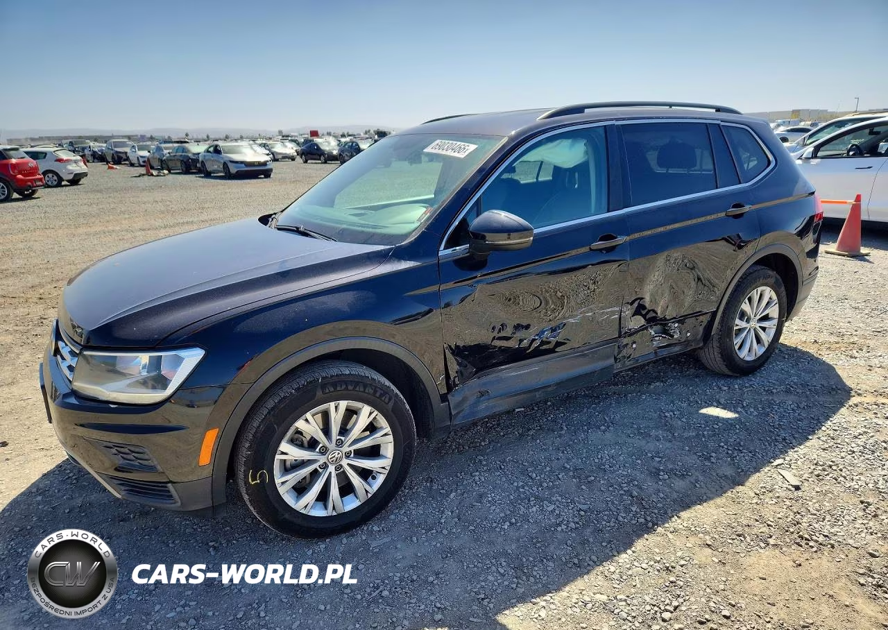 2019 Volkswagen Tiguan Se VIN:3VV3B7AX4KM066564 - 1