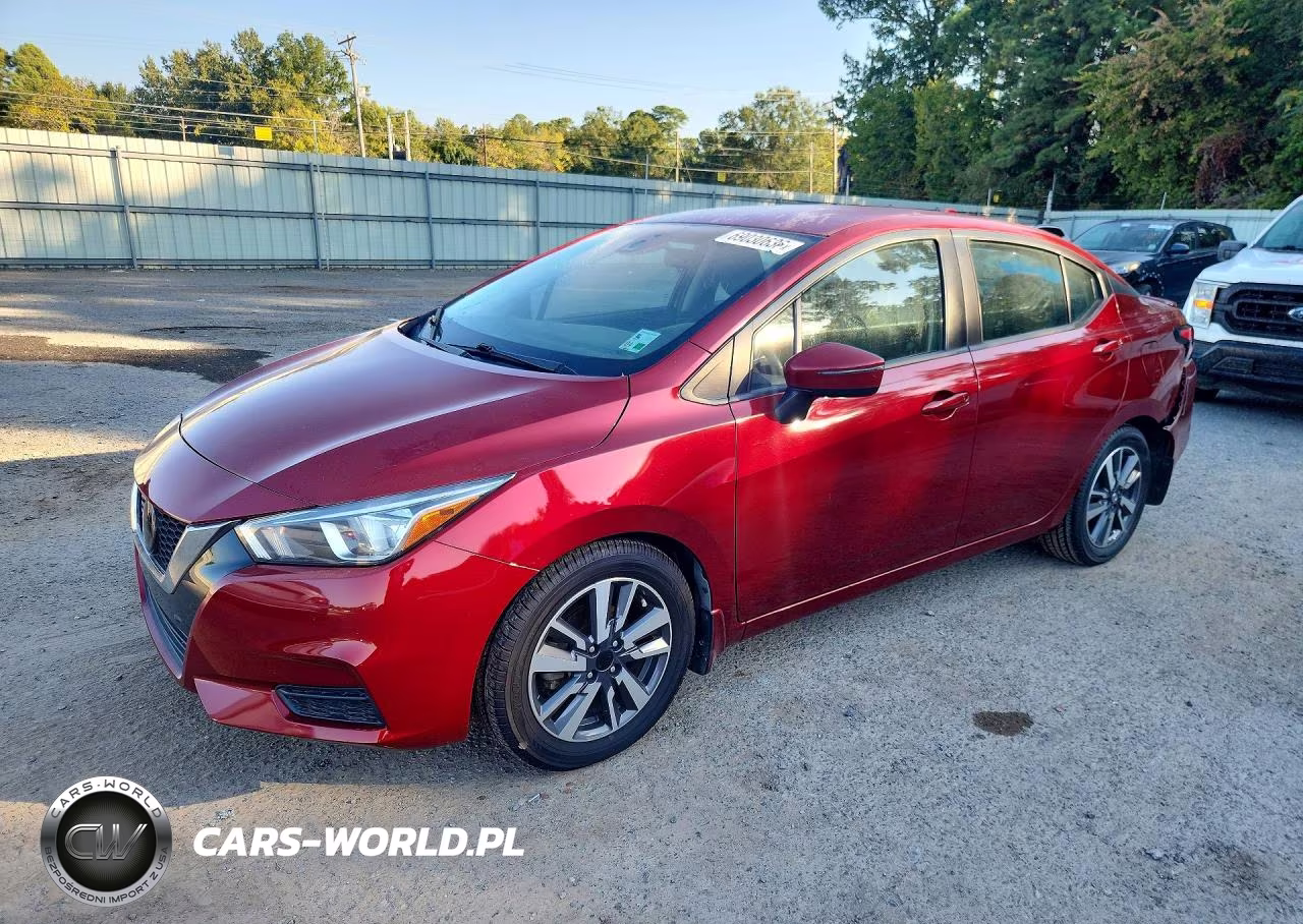 2020 Nissan Versa Sv VIN:3N1CN8EVXLL855199 - 1