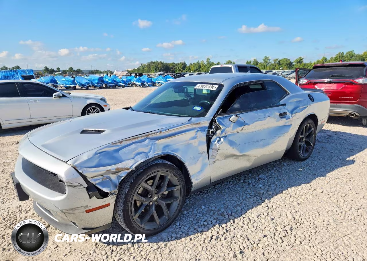 2022 Dodge Challenger Sxt VIN:2C3CDZAG2NH182079 - 1