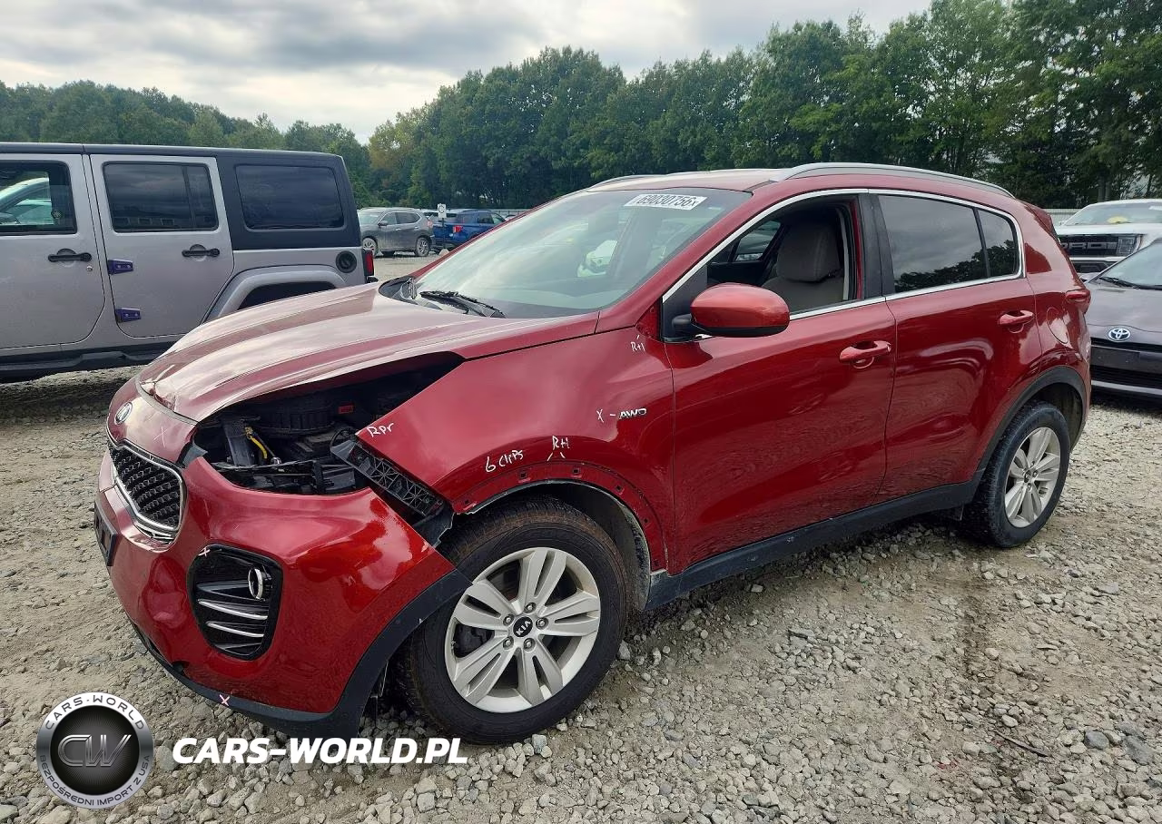 2017 Kia Sportage Lx VIN:KNDPMCAC1H7238391 - 1