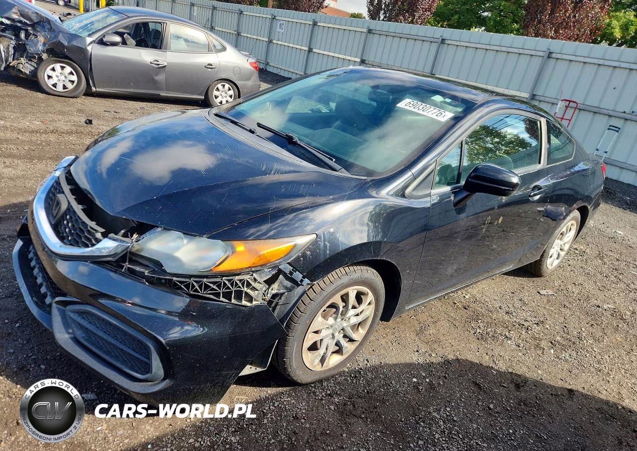 2014 Honda Civic Lx VIN:2HGFG3B57EH501973 - 1