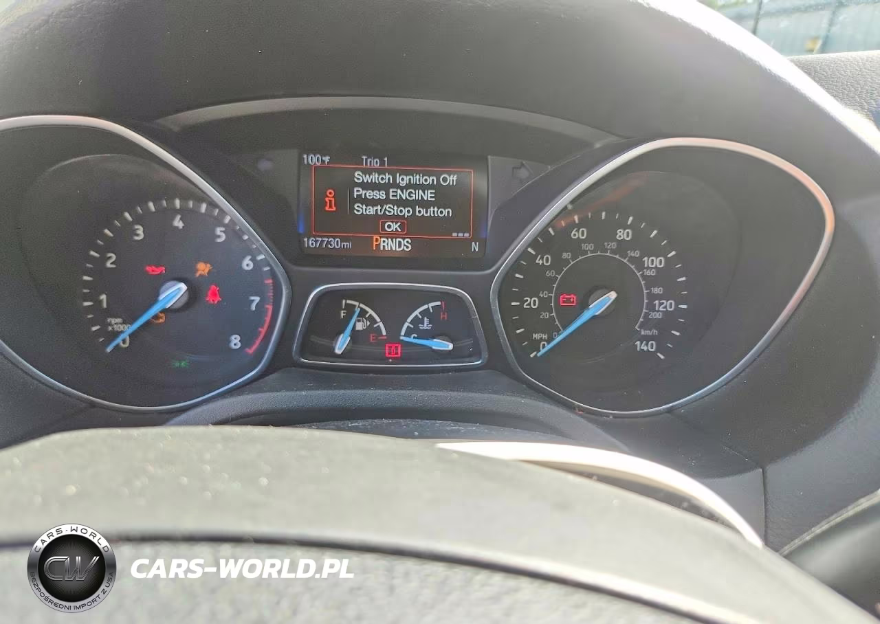 2016 Ford Focus Titanium VIN:1FADP3N27GL253226 - 9