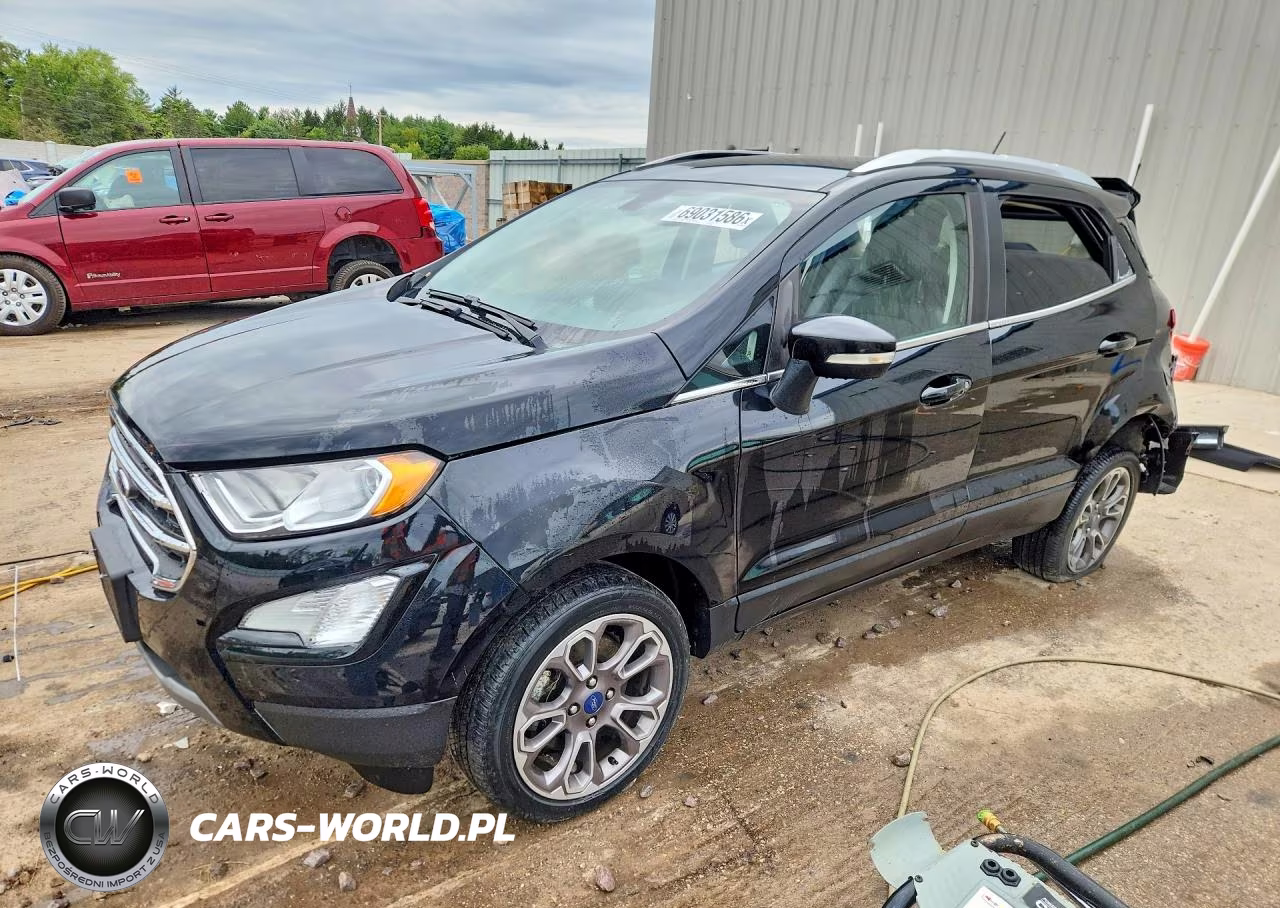 2022 Ford Ecosport Titanium VIN:MAJ6S3KL4NC459623 - 1