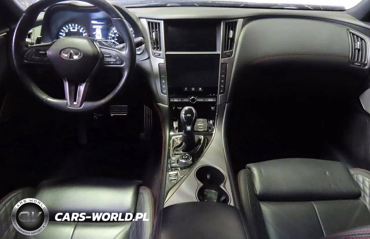 2020 Infiniti Q50 Red Sport 400 VIN:JN1FV7AR1LM660839 - 11