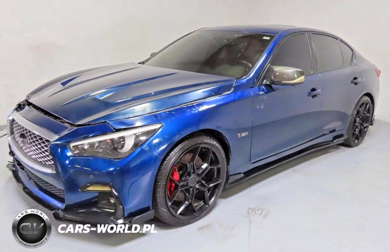 2020 Infiniti Q50 Red Sport 400 VIN:JN1FV7AR1LM660839 - 2