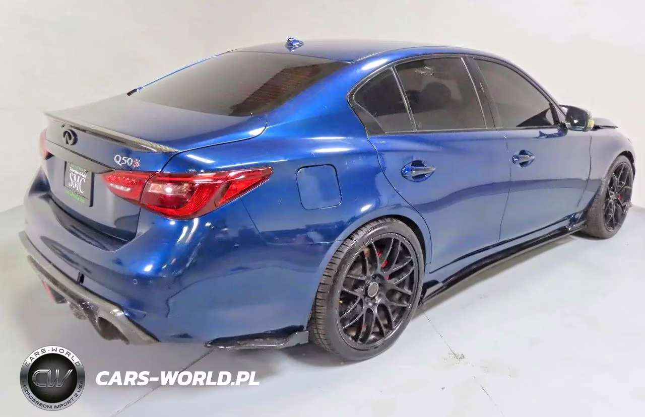 2020 Infiniti Q50 Red Sport 400 VIN:JN1FV7AR1LM660839 - 3