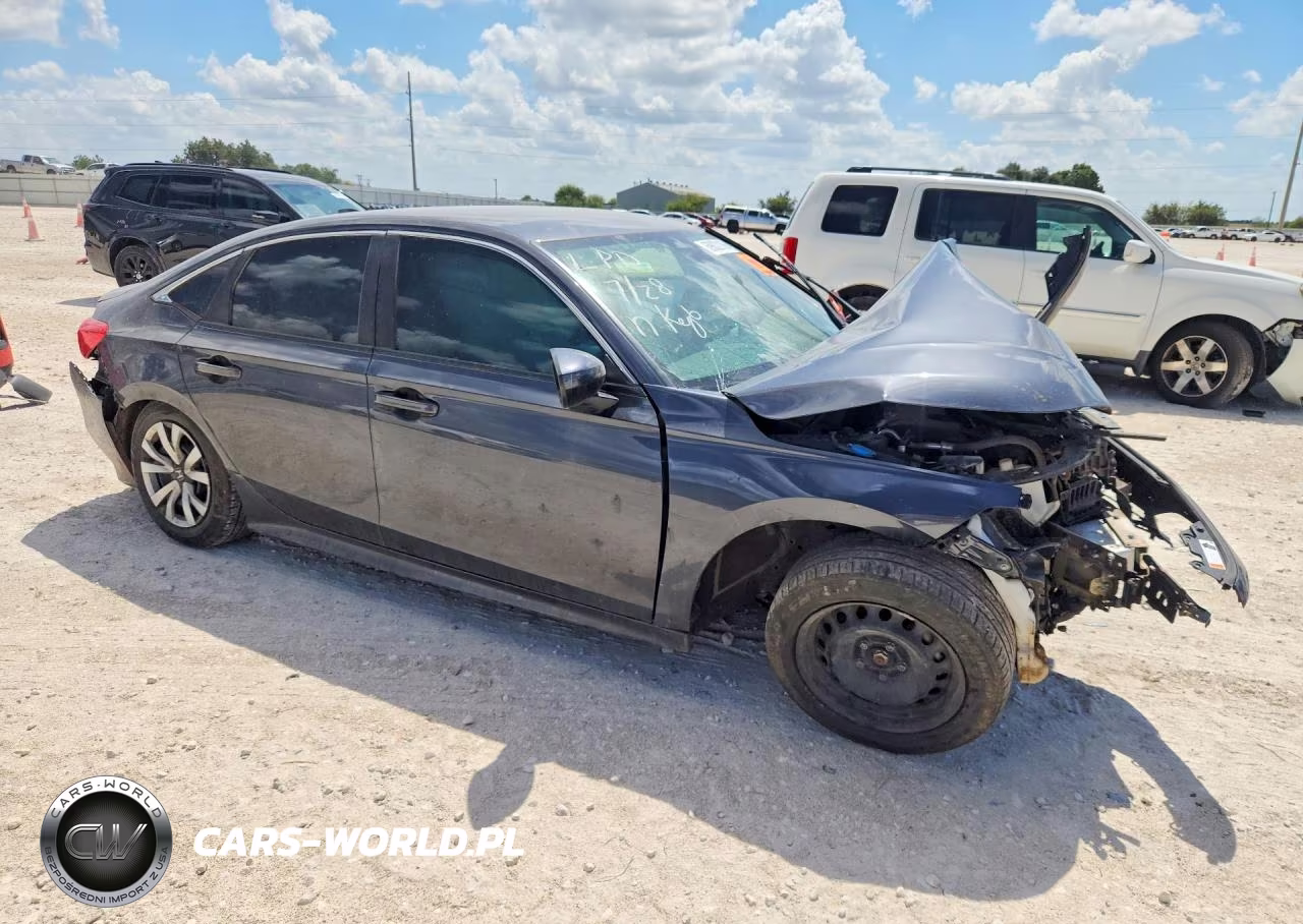 2022 Honda Civic Lx VIN:2HGFE2F20NH589992 - 4
