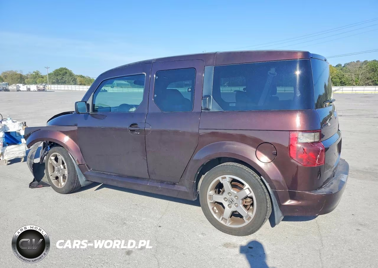 2007 Honda Element Sc VIN:5J6YH189X7L015015 - 2
