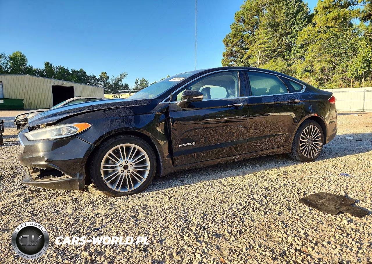2018 Ford Fusion Se Hybrid VIN:3FA6P0LU5JR273804 - 1