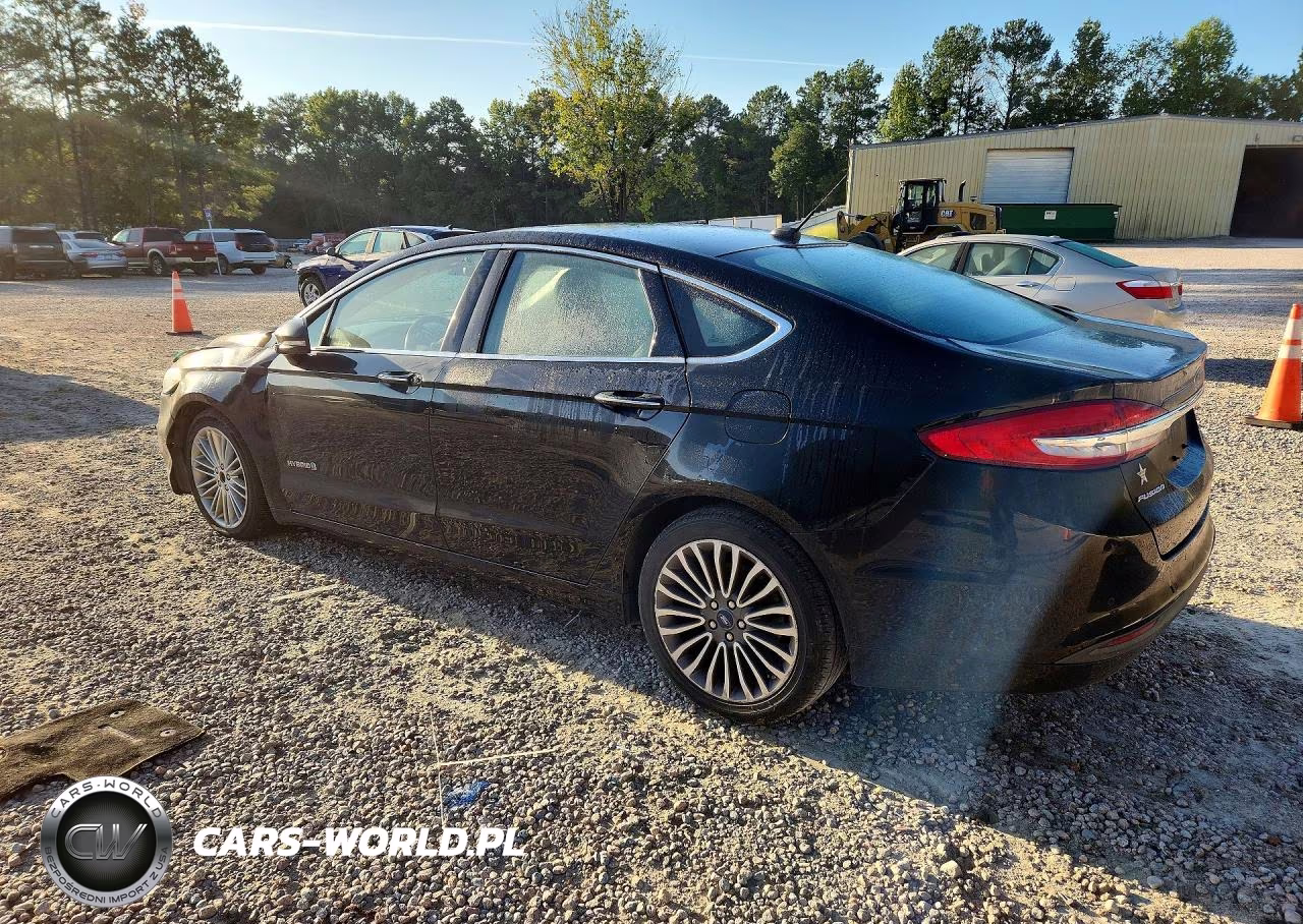 2018 Ford Fusion Se Hybrid VIN:3FA6P0LU5JR273804 - 2