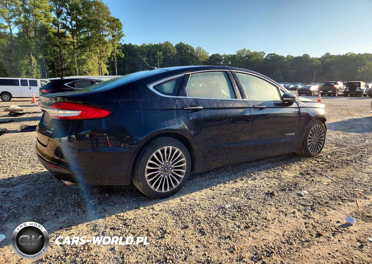 2018 Ford Fusion Se Hybrid VIN:3FA6P0LU5JR273804 - 3
