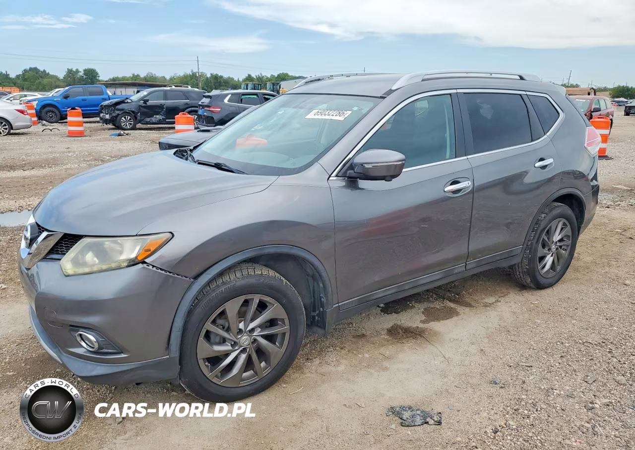 2014 Nissan Rogue Sl VIN:5N1AT2MV1EC776510 - 1
