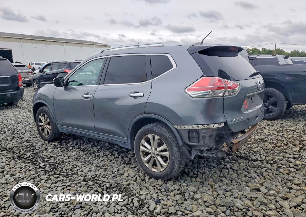 2015 Nissan Rogue Sv VIN:KNMAT2MV2FP532377 - 2