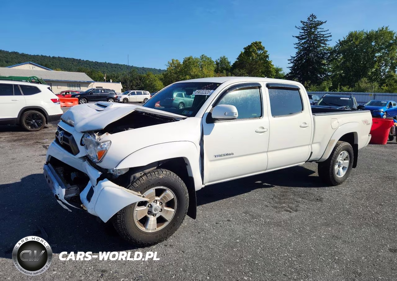 2012 Toyota Tacoma Double Cab Long Bed VIN:3TMMU4FN8CM047441 - 1