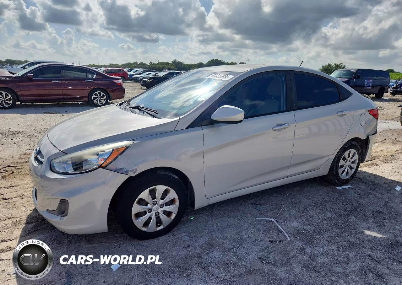 2016 Hyundai Accent Se VIN:KMHCT4AE6GU113200 - 1