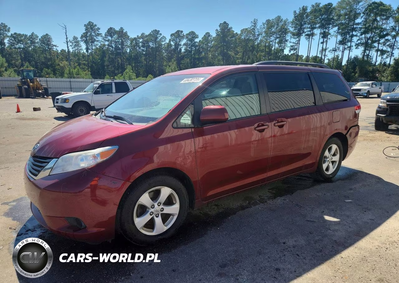 2011 Toyota Sienna Le VIN:5TDKK3DC6BS141048 - 1