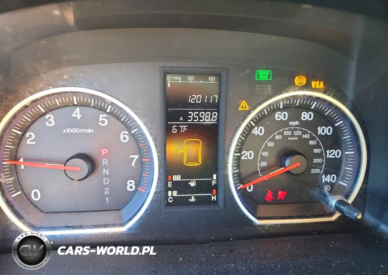 2007 Honda Cr-V Exl VIN:JHLRE487X7C003128 - 9
