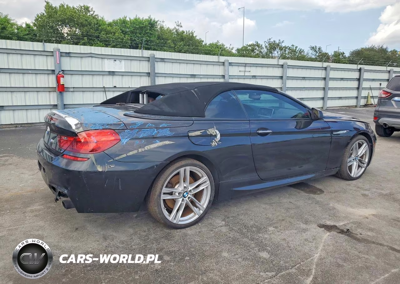 2014 BMW 640 I VIN:WBALW7C59EDX59092 - 3