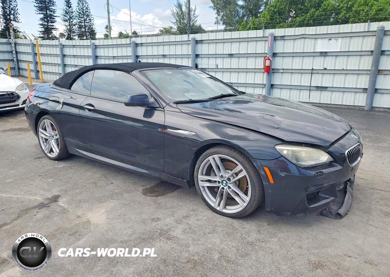 2014 BMW 640 I VIN:WBALW7C59EDX59092 - 4