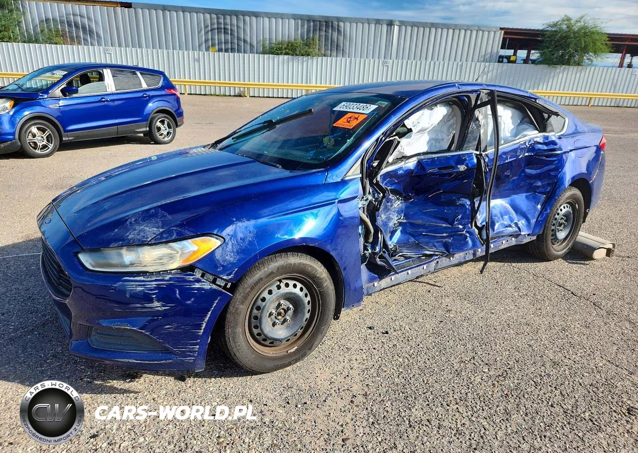 2014 Ford Fusion S VIN:3FA6P0G74ER368588 - 1