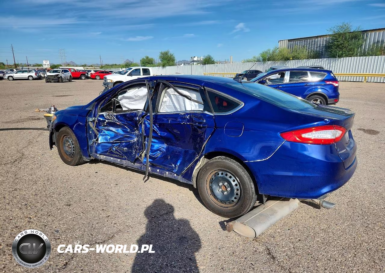 2014 Ford Fusion S VIN:3FA6P0G74ER368588 - 2